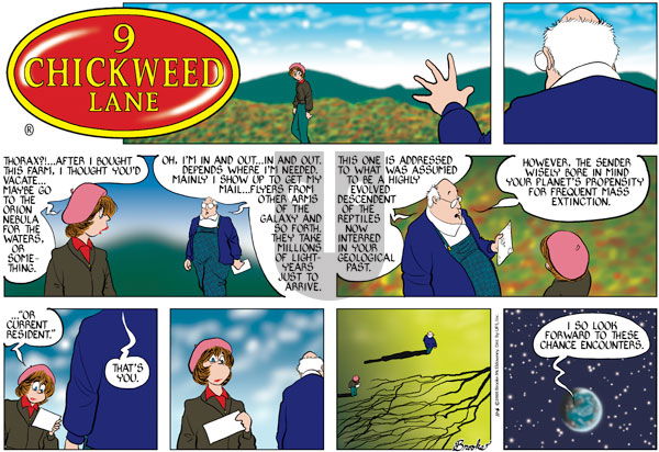 9 Chickweed Lane on Sunday November 6, 2005 Comic Strip
