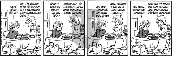 Doonesbury on Tuesday May 1, 1979 Comic Strip