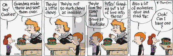 Cul de Sac on Monday December 26, 2016 Comic Strip