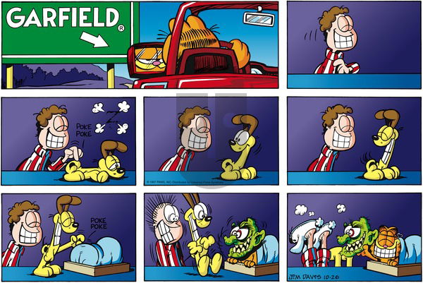 Garfield on Friday February 13, 1998 Comic Strip