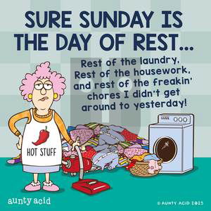 Aunty Acid - Sunday February 16, 2025 Comic Strip