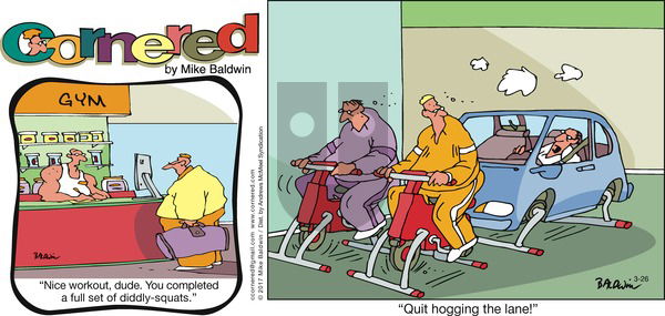 Cornered on Sunday March 26, 2017 Comic Strip