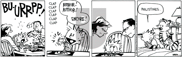 Calvin and Hobbes on Wednesday March 13, 1991 Comic Strip