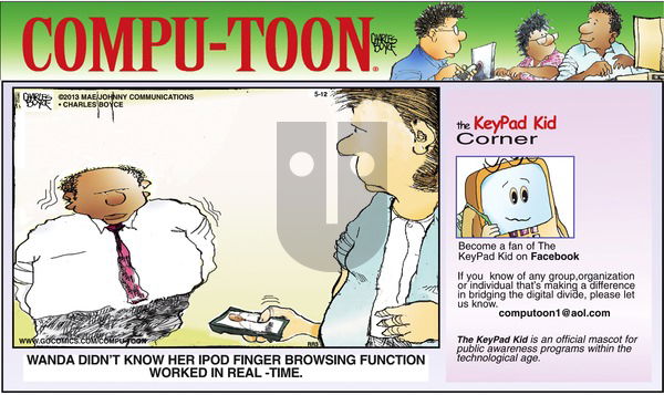 Compu-toon on Sunday May 12, 2013 Comic Strip