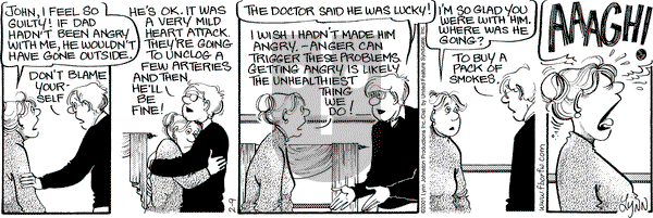 For Better or For Worse on Friday February 9, 2001 Comic Strip