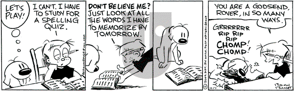 Red and Rover on Wednesday October 7, 2009 Comic Strip