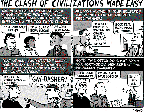 Ted Rall on Saturday March 18, 2006 Comic Strip