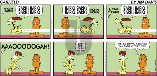 Garfield - Sunday May 16, 2021 Comic Strip