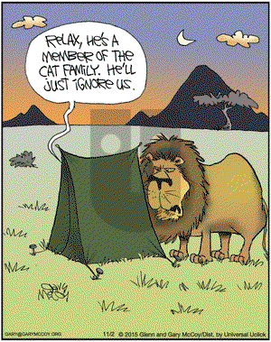 The Flying McCoys on Monday November 2, 2015 Comic Strip