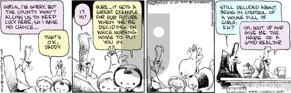 Non Sequitur on Thursday November 6, 2003 Comic Strip