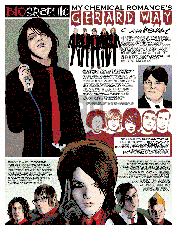 Biographic on Sunday January 15, 2006 Comic Strip