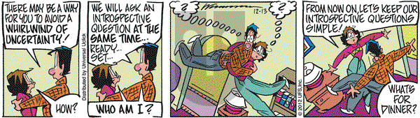 Rose is Rose on Thursday December 13, 2012 Comic Strip