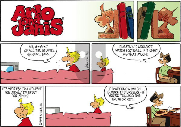 Arlo and Janis - Sunday September 21, 2008 Comic Strip