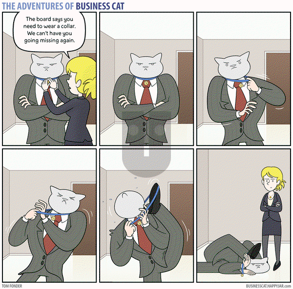 The Adventures of Business Cat on Monday October 24, 2016 Comic Strip