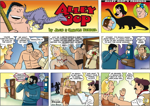 Alley Oop on Sunday November 9, 2014 Comic Strip
