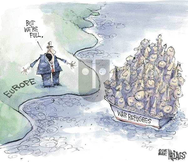 Matt Davies on Friday September 4, 2015 Comic Strip