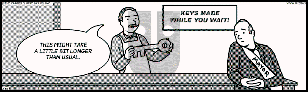 F Minus on Friday March 19, 2010 Comic Strip