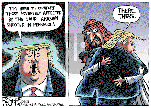 Rob Rogers on Tuesday December 10, 2019 Comic Strip