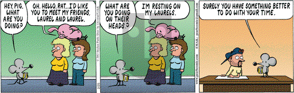 Pearls Before Swine on Monday February 25, 2013 Comic Strip