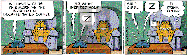 Garfield on Monday May 12, 2003 Comic Strip