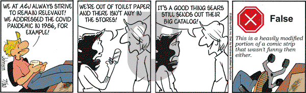 Arlo and Janis on Thursday July 30, 2020 Comic Strip