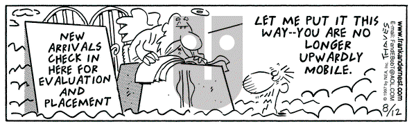 Frank and Ernest on Tuesday August 12, 1997 Comic Strip