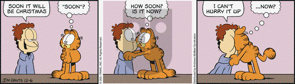 Garfield - Monday December 6, 2021 Comic Strip