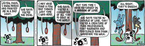 Pooch Cafe on Thursday October 9, 2014 Comic Strip