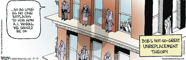 Non Sequitur on Wednesday November 12, 2025 Comic Strip