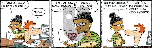 Baby Blues on Wednesday February 25, 2015 Comic Strip