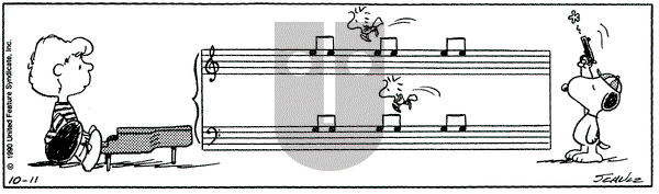Peanuts - Thursday October 11, 1990 Comic Strip