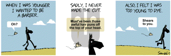Dark Side of the Horse on Tuesday December 20, 2016 Comic Strip