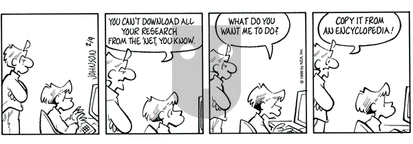 Arlo and Janis on Monday February 9, 1998 Comic Strip