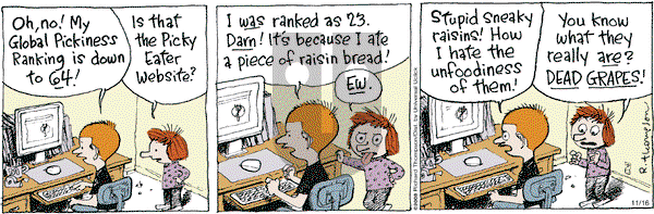 Cul de Sac on Saturday November 16, 2013 Comic Strip
