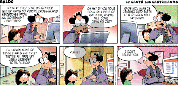 Baldo - Sunday September 13, 2009 Comic Strip