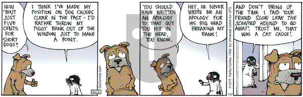 Get Fuzzy on Saturday February 9, 2013 Comic Strip