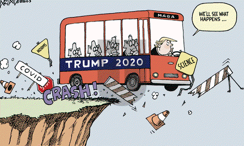 Robert Ariail on Tuesday November 3, 2020 Comic Strip