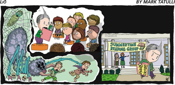 Lio on Sunday July 29, 2018 Comic Strip