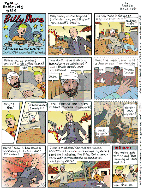 Tom the Dancing Bug on Friday August 22, 2014 Comic Strip