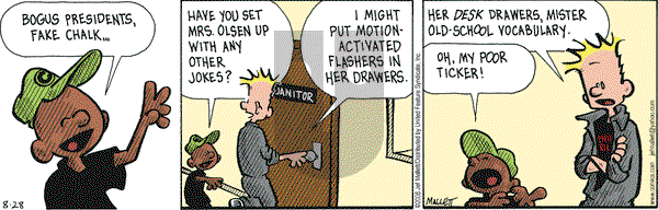 Frazz on Thursday August 28, 2008 Comic Strip