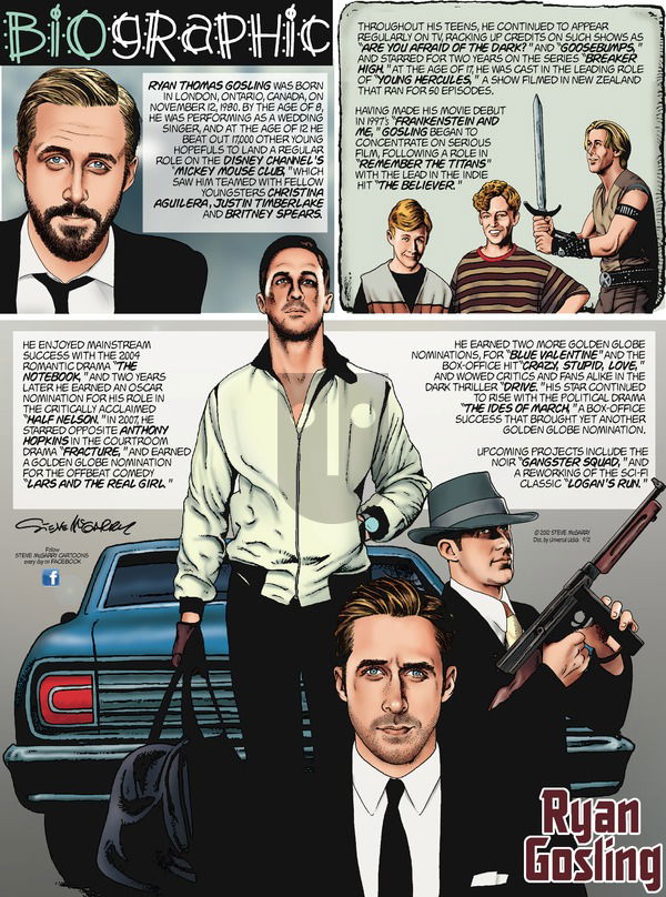 Biographic on Sunday September 2, 2012 Comic Strip