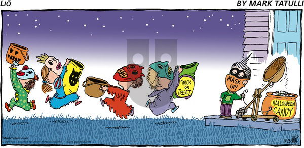 Lio on Sunday October 25, 2020 Comic Strip