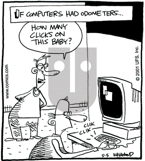 Reality Check on Monday May 14, 2001 Comic Strip