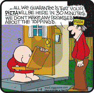 Ziggy on Wednesday August 8, 2001 Comic Strip
