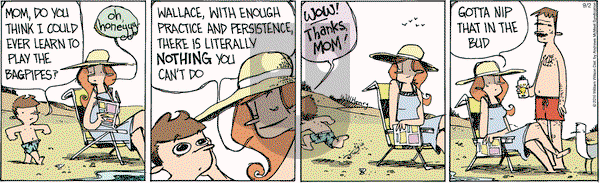Wallace the Brave on Monday September 2, 2019 Comic Strip