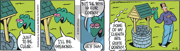 Rose is Rose on Wednesday April 2, 2025 Comic Strip