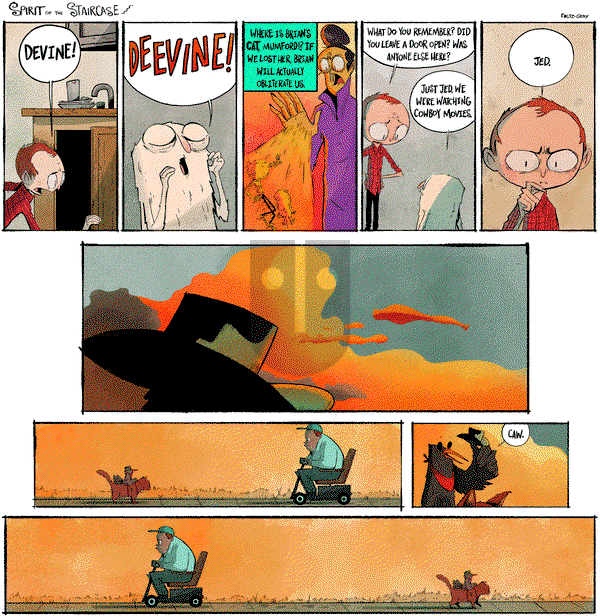 Spirit of the Staircase on Wednesday July 17, 2024 Comic Strip