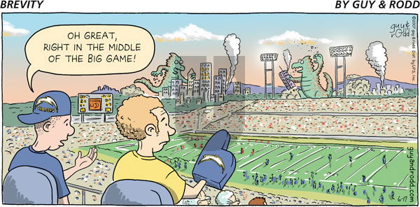 Brevity on Sunday June 17, 2007 Comic Strip
