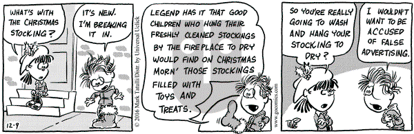 Heart of the City on Friday December 9, 2016 Comic Strip