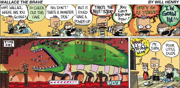 Wallace the Brave on Sunday November 10, 2019 Comic Strip